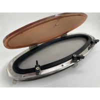 Φινιστρίνι Ελλειπτικό Bomar Classic Series με χρωματισμένο γυαλί Inox